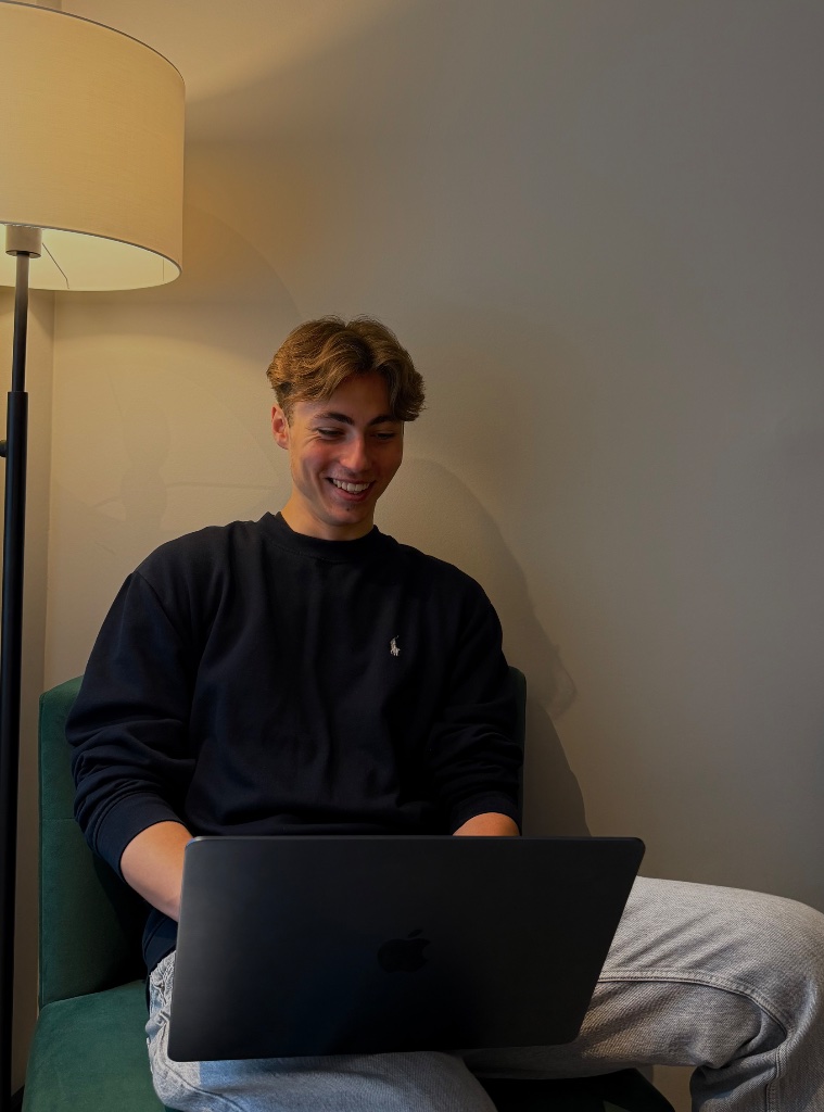 Portrait of Loïc Thielen, co-founder of LTC Group